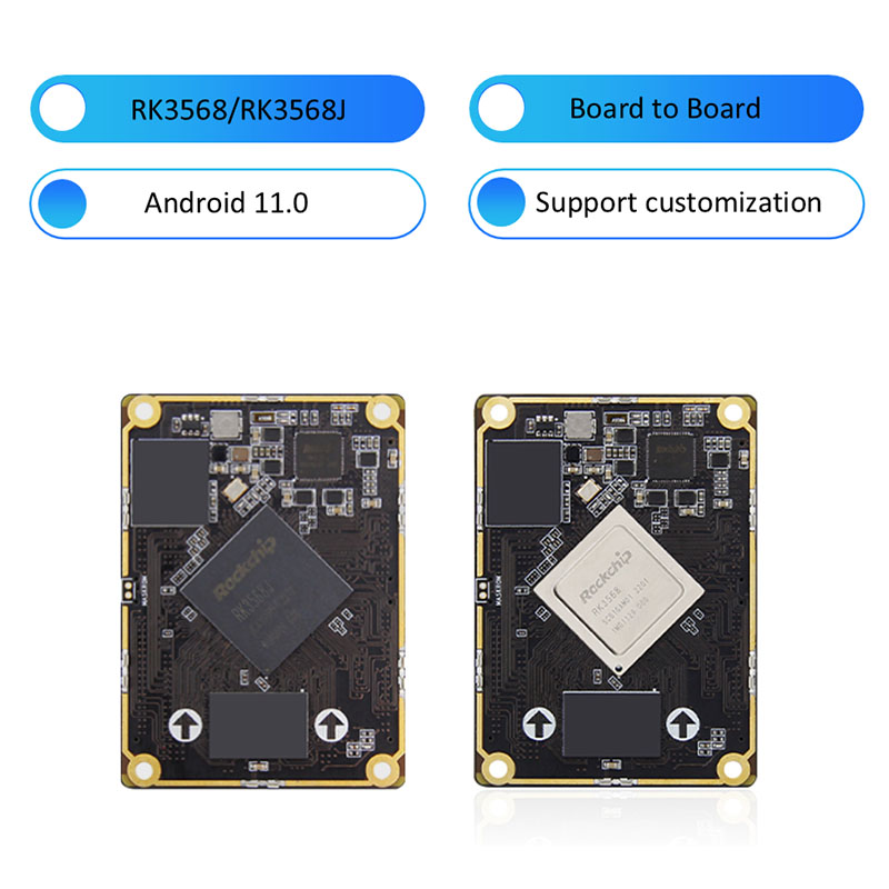 RK3568J RK3568 บอร์ดบอร์ด SOM CORE Board